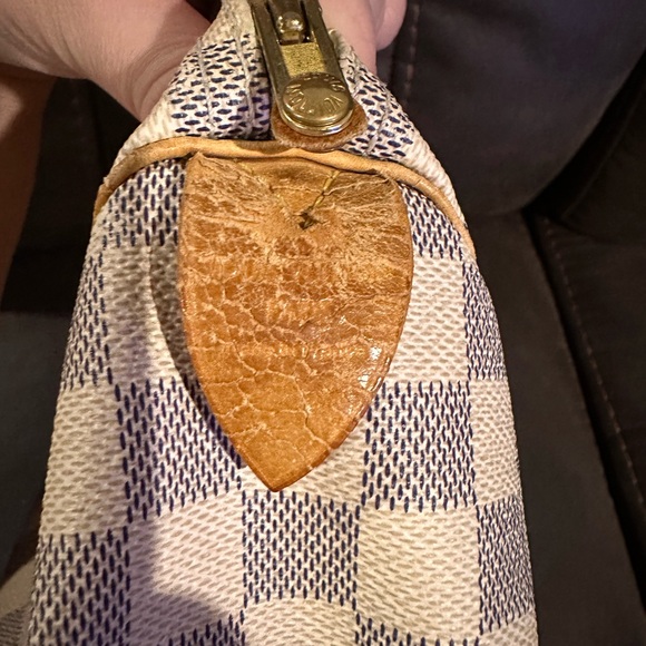 Louis Vuitton Damier Azure Speedy 30 handbag - Picture 12 of 13